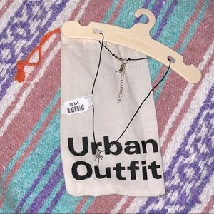 UO Palm Tree choker necklace